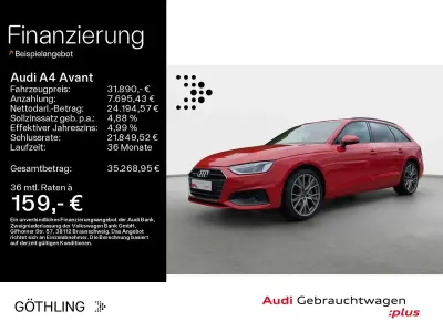 Gebraucht Audi A4 S-Line 204 PS (150 kW) 2023 Tangorot metallic Kombi
