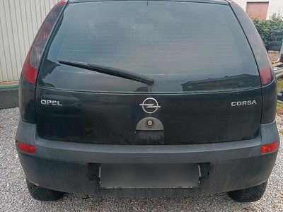Gebraucht Opel Corsa 58 PS (42 kW) 2002 Schwarz Kleinwagen