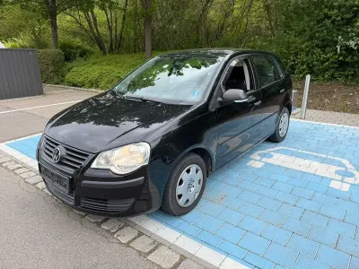 Gebraucht VW Polo 69 PS (50 kW) 2009 Schwarz Kleinwagen