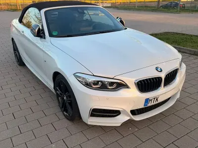 Brugt BMW M240 M Sport 340 HK (250 kW) 2018 Hvid Cabriolet