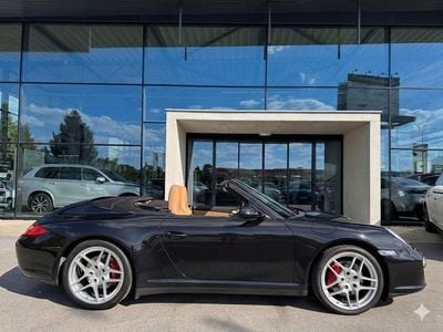Second-hand Porsche 911 Carrera 4S Cabriolet 385 CP (283 kW) 2009 Negru Cabrio