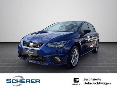 Gebraucht Seat Ibiza FR 110 PS (80 kW) 2021 Mystery blau metallic (metallic) Kleinwagen