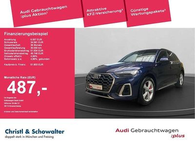 Gebraucht Audi SQ5 Sport 341 PS (250 kW) 2022 Navarrablau metallic SUV