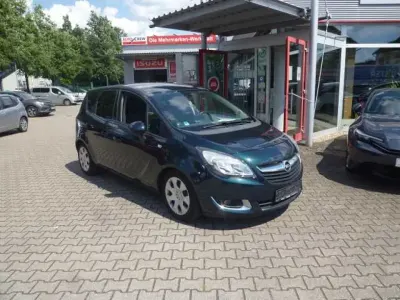 Gebraucht Opel Meriva Edition 110 PS (80 kW) 2014 Grün Van / Kleinbus