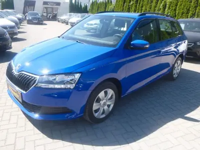 Gebraucht Skoda Fabia Ambition 60 PS (44 kW) 2022 Blau Kleinwagen