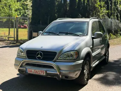 Brugt Mercedes ML430 272 HK (200 kW) 2000 Sølv SUV