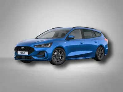 Neu Ford Focus ST-Line X 155 PS (114 kW) 2025 Desert island blue metallic Kombi