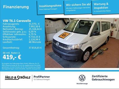 Gebraucht VW T6.1 Trendline 110 PS (80 kW) 2023 Candyweiß Van