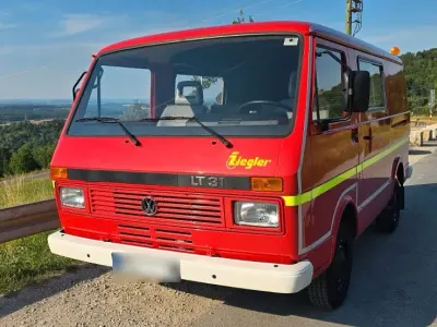 Gebraucht VW LT 90 PS (66 kW) 1987 Rot Van / Kleinbus