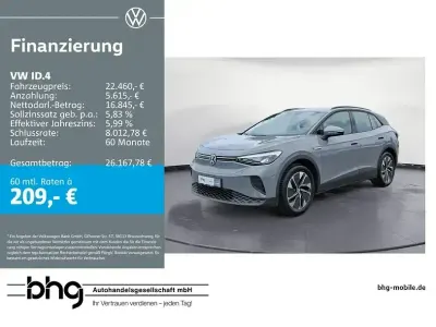 Gebraucht VW ID.4 Pure 108 kW (148 PS) 2023 Grau SUV