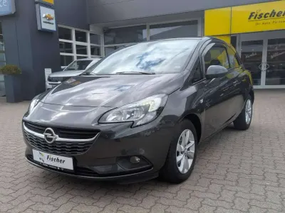 Gebraucht Opel Corsa 90 PS (66 kW) 2018 Graphit grau (metallic) Kleinwagen