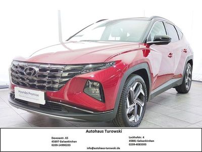 Sunset red/phantom black Gebraucht 2021 Hyundai Tucson Prime SUV | 29.970 € (Fairer Preis)