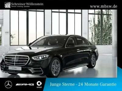 Gebraucht Mercedes S350 AMG 313 PS (230 kW) 2025 Metalliclack obsidianschwarz Limousine