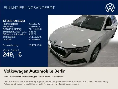 Gebraucht Skoda Octavia Style 116 PS (85 kW) 2024 Weiß Kombi