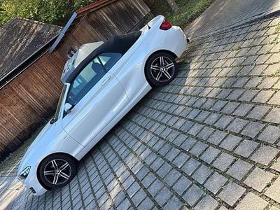 Usata BMW 218 Sport Line 150 CV (110 kW) 2016 Bianco Cabrio