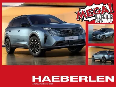 Neu Peugeot 5008 Allure 144 PS (105 kW) 2025 Ingaro blau SUV