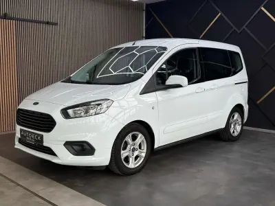 Gebraucht Ford Tourneo Courier 101 PS (74 kW) 2019 Weiß Van / Kleinbus