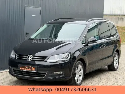 Brugt VW Sharan Match 140 HK (102 kW) 2012 Sort MPV