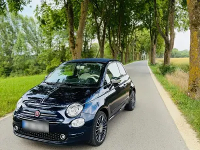 Gebraucht Fiat 500C Riva 105 PS (77 kW) 2017 Blau Cabrio