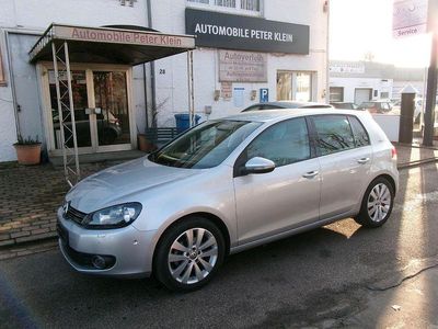 Gebraucht VW Golf VI Team 122 PS (89 kW) 2011 Silber Kleinwagen