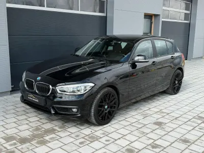 Usata BMW 120 Advantage 184 CV (135 kW) 2018 Nero Utilitaria