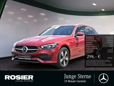 Gebraucht Mercedes C300e Advanced Plus 313 PS (230 kW) 2025 Rot Limousine