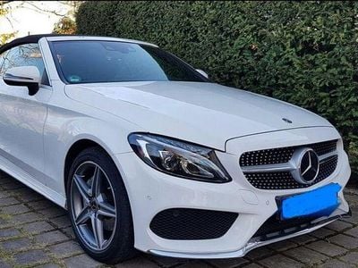 Gebraucht Mercedes C200 AMG 184 PS (135 kW) 2018 Weiß Cabrio