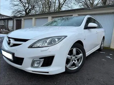 Gebraucht Mazda 6 Inclusive 185 PS (136 kW) 2009 Weiß Kombi
