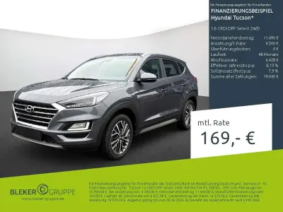 Gebraucht Hyundai Tucson Select 136 PS (100 kW) 2019 Micron grey / met SUV