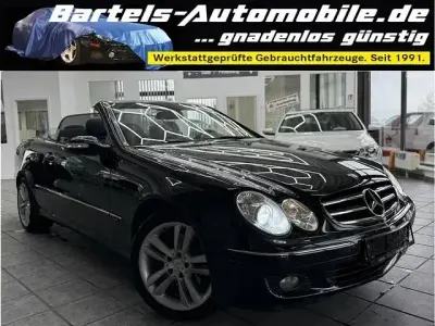 Gebraucht Mercedes CLK200 Avantgarde 184 PS (135 kW) 2007 Schwarz Cabrio