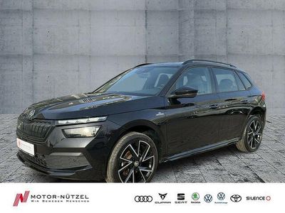 Gebraucht Skoda Kamiq Monte Carlo 150 PS (110 kW) 2022 Schwarzmagic perleffekt SUV