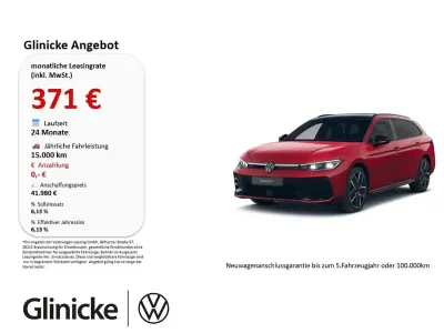 Gebraucht VW Passat R-line 150 PS (110 kW) 2025 Chilirot metallic Kombi