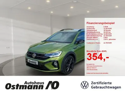 Gebraucht VW Taigo R-line 150 PS (110 kW) 2022 Visual green metallic SUV