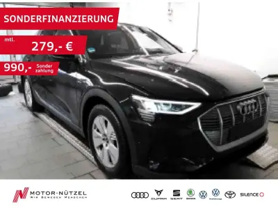 Brugt Audi e-tron S-Line 300 kW (408 HK) 2022 Sort SUV