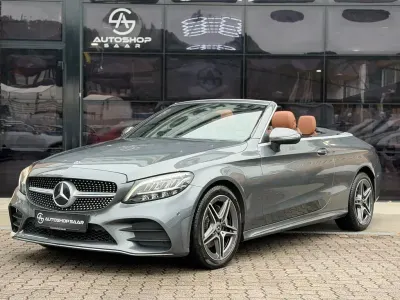 Gebraucht Mercedes C180 AMG line 156 PS (114 kW) 2019 Grau Cabrio