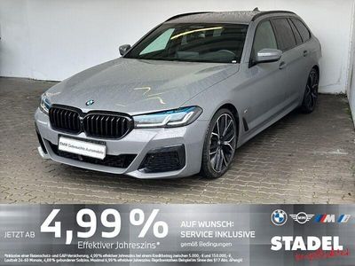 Gebraucht BMW 530 M Sport 286 PS (210 kW) 2020 Berninagrau bernsteineffekt me Kombi