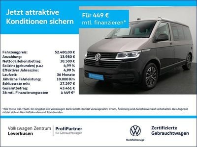 Schwarz Gebraucht 2022 VW California Beach Van | 52.480 € (Guter Preis)