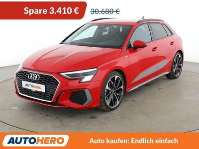 Gebraucht Audi A3 S-Line 150 PS (110 kW) 2021 Rot Limousine
