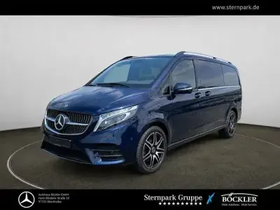Gebraucht Mercedes V250 Avantgarde 190 PS (139 kW) 2021 Blau Van / Kleinbus