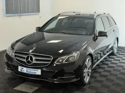 Gebraucht Mercedes E200 Avantgarde 184 PS (135 kW) 2013 197 (obsidianschwarz  metalli Kombi