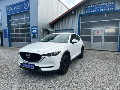 Gebraucht Mazda CX-5 Prime-Line 165 PS (121 kW) 2021 Arctic white SUV