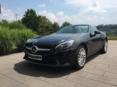 Usata Mercedes SLC180 156 CV (114 kW) 2017 Nero Cabrio