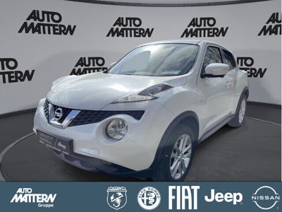 Gebraucht Nissan Juke Acenta 116 PS (85 kW) 2015 Weiß SUV