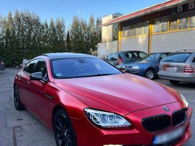 gebraucht BMW 640 d Chrome Red Metallic
