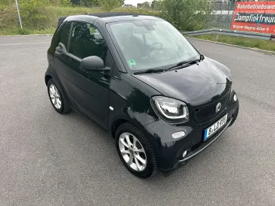 Gebraucht Smart ForTwo Cabrio Passion 71 PS (52 kW) 2019 Schwarz Cabrio