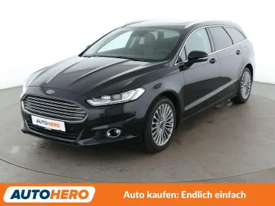 Gebraucht Ford Mondeo Titanium 179 PS (131 kW) 2017 Schwarz Kombi