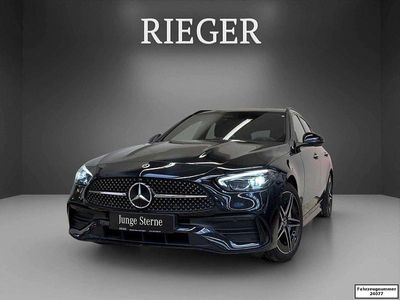 Schwarz Gebraucht 2023 Mercedes C300e AMG Limousine | 36.590 € (Superpreis)