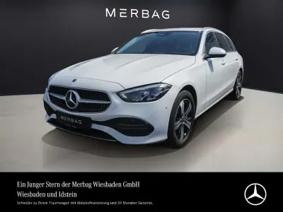 Gebraucht Mercedes C300e Avantgarde 313 PS (230 kW) 2023 Polarweiß Kombi