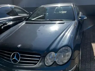 Gebraucht Mercedes CLK200 184 PS (135 kW) 2008 Grau Coupé