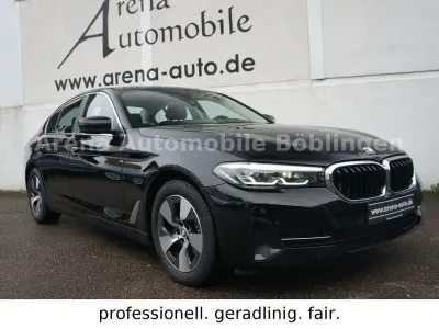Brugt BMW 520 Sport Line 184 HK (135 kW) 2021 Sort Sedan